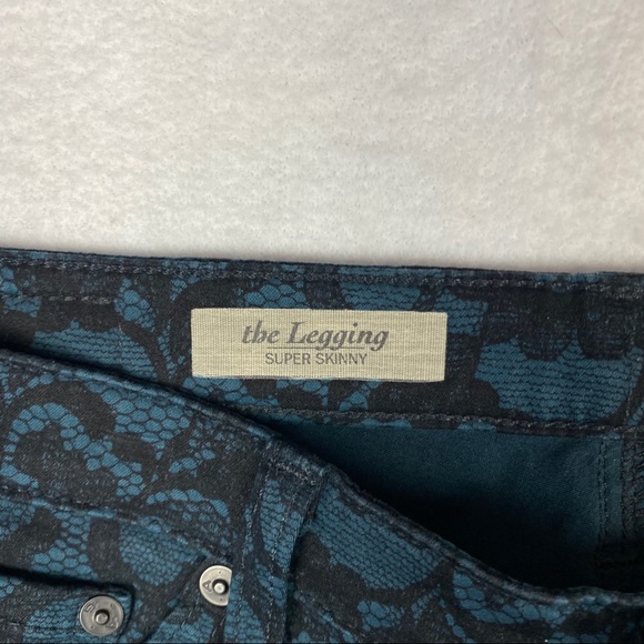 AG The Legging Super Skinny Floral Print Jegging - Picture 4 of 10